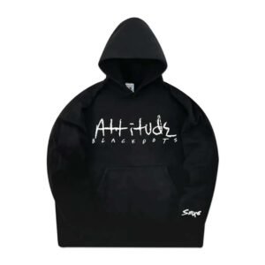 Black SAINT Michael SAINT MX6 Hoodie with bold streetwear design and modern casual style