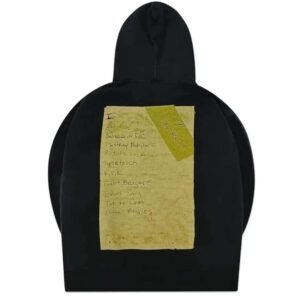 Black SAINT Michael SAINT MX6 Hoodie with bold streetwear design and modern casual style