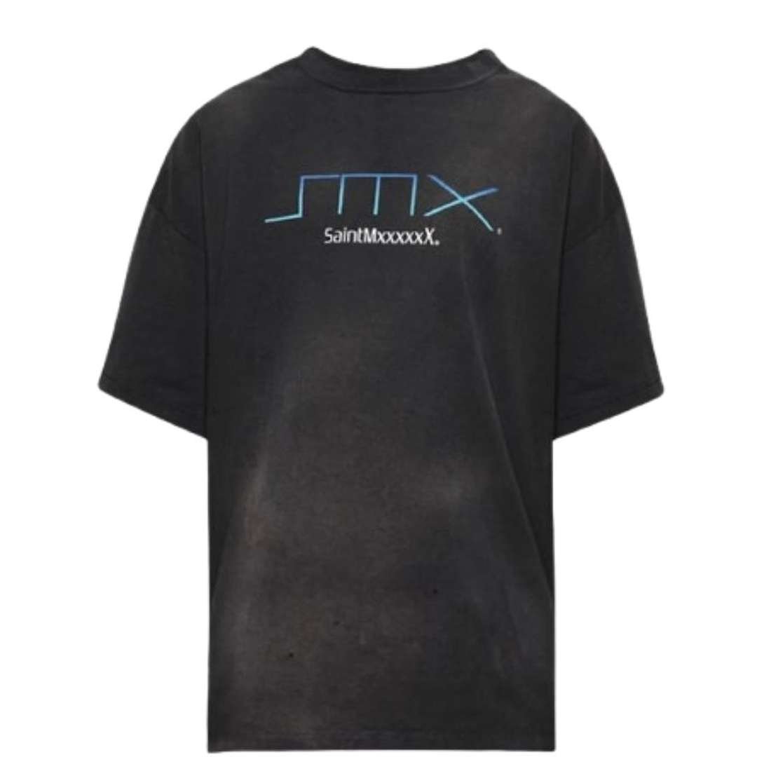 Black Saint Michael SM6 PS2 T-shirt Black Saint Michael SM6 PS2 T-shirt streetwear design