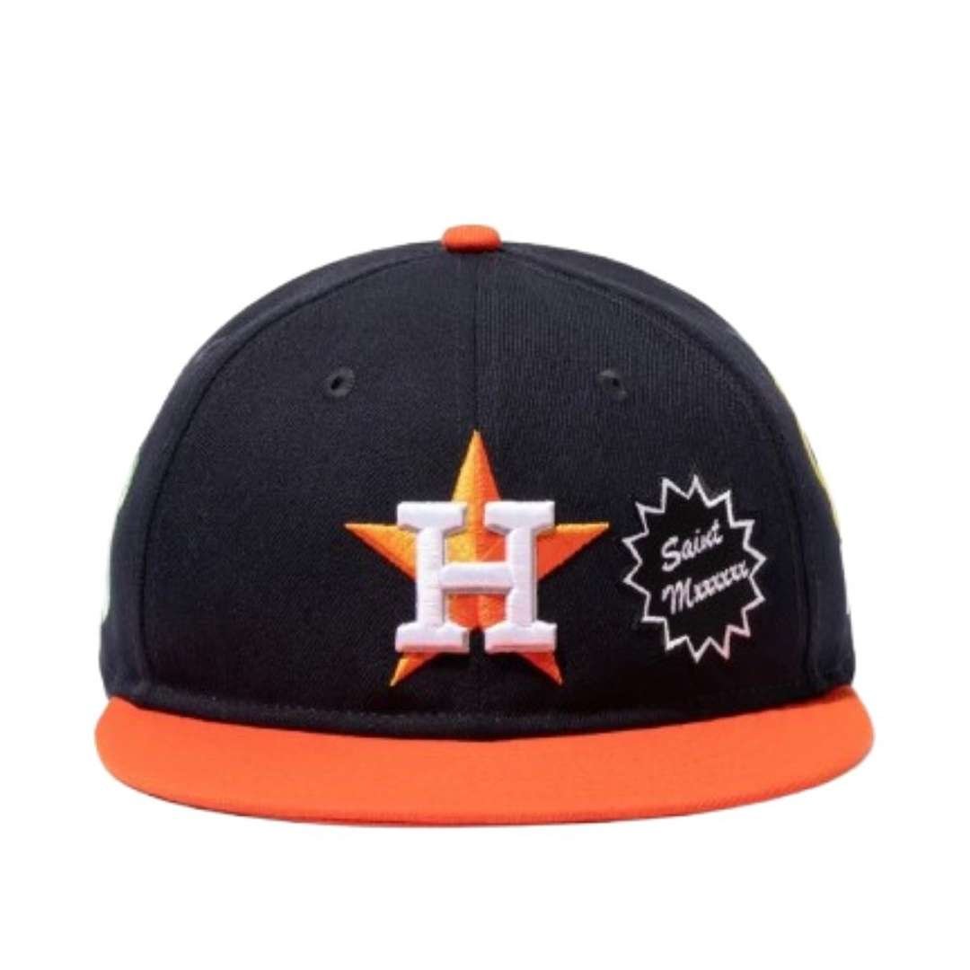Saint Michael x MLB Astros Cap Saint Michael x MLB Astros Cap with stylish streetwear design