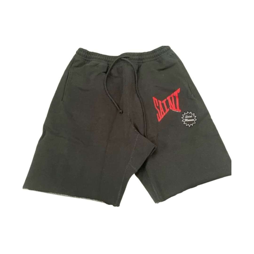 Saint Mxxxxxx Black Shorts Medium Size Saint Mxxxxxx Black Shorts Medium Size with modern streetwear design