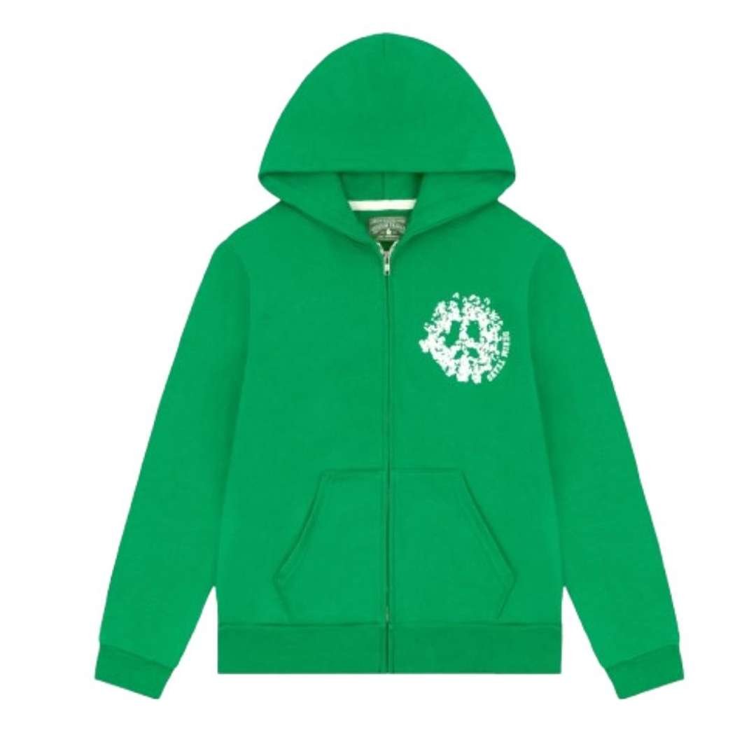 Denim Tears Green Zip Hoodie Denim Tears Green Zip Hoodie streetwear design